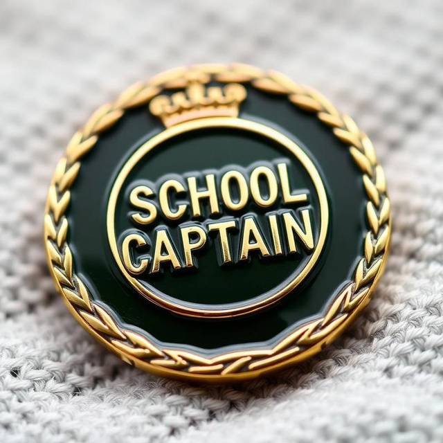 Enamel School Captain badge