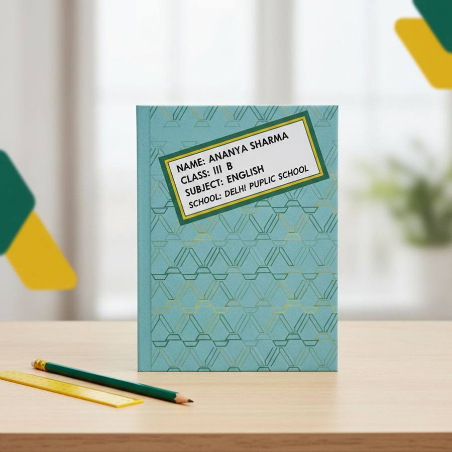 Notebooks & Stationery — Customised Name Slips 3