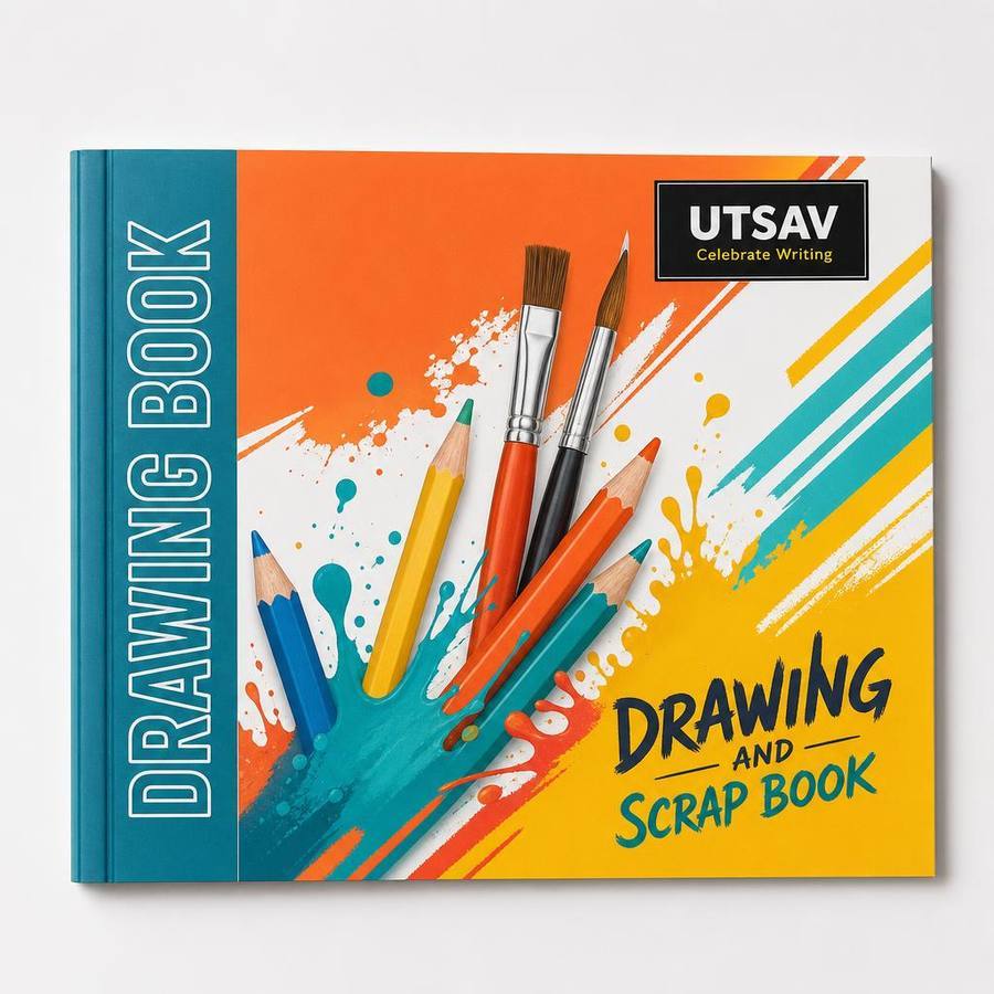 Notebooks & Stationery — Utsav Notebooks — Drawing & Scrap