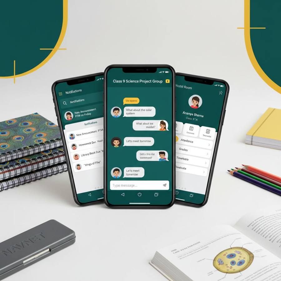 School Management Apps — Features — Chat Room