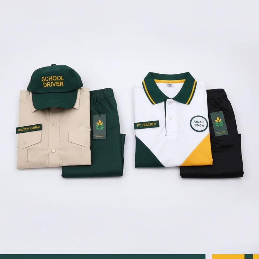 Teaching & Non-Teaching Staff Uniform — Staff Uniform Range — Driver Uniform